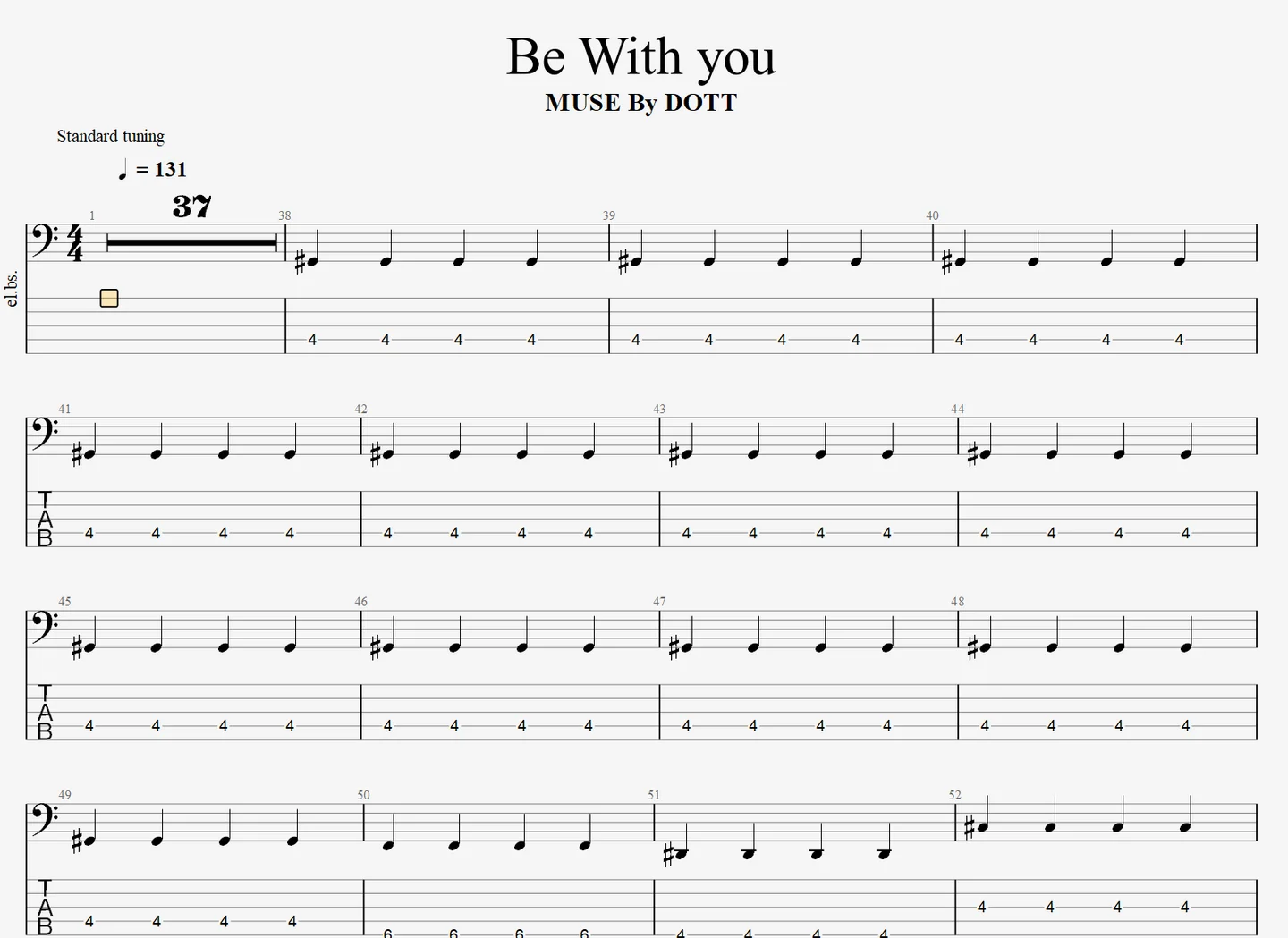 Be With You - Muse by DOTT