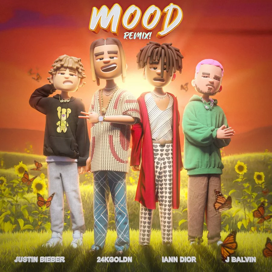 Mood - Blake Slatkin, Michael Olmo, Keegan Bach, Golden Landis Von Jones, Omer Fedi (24kGolden, Iann Dior - For Easy Piano) by poon