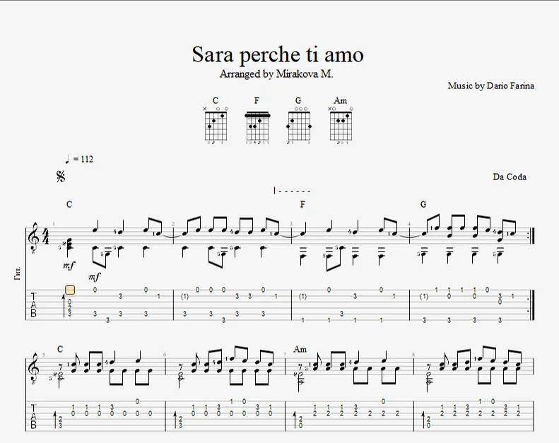 Sarà perché ti amo - Rcchi e Poveri by Marina Mirakova
