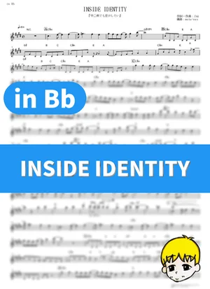 INSIDE IDENTITY - Black Raison d'être (Love, Chunibyo &amp; Other Delusions! / in Bb) by muta-sax