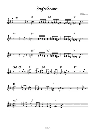 Bag's Groove - Milt Jackson by Won, Jong Hwa