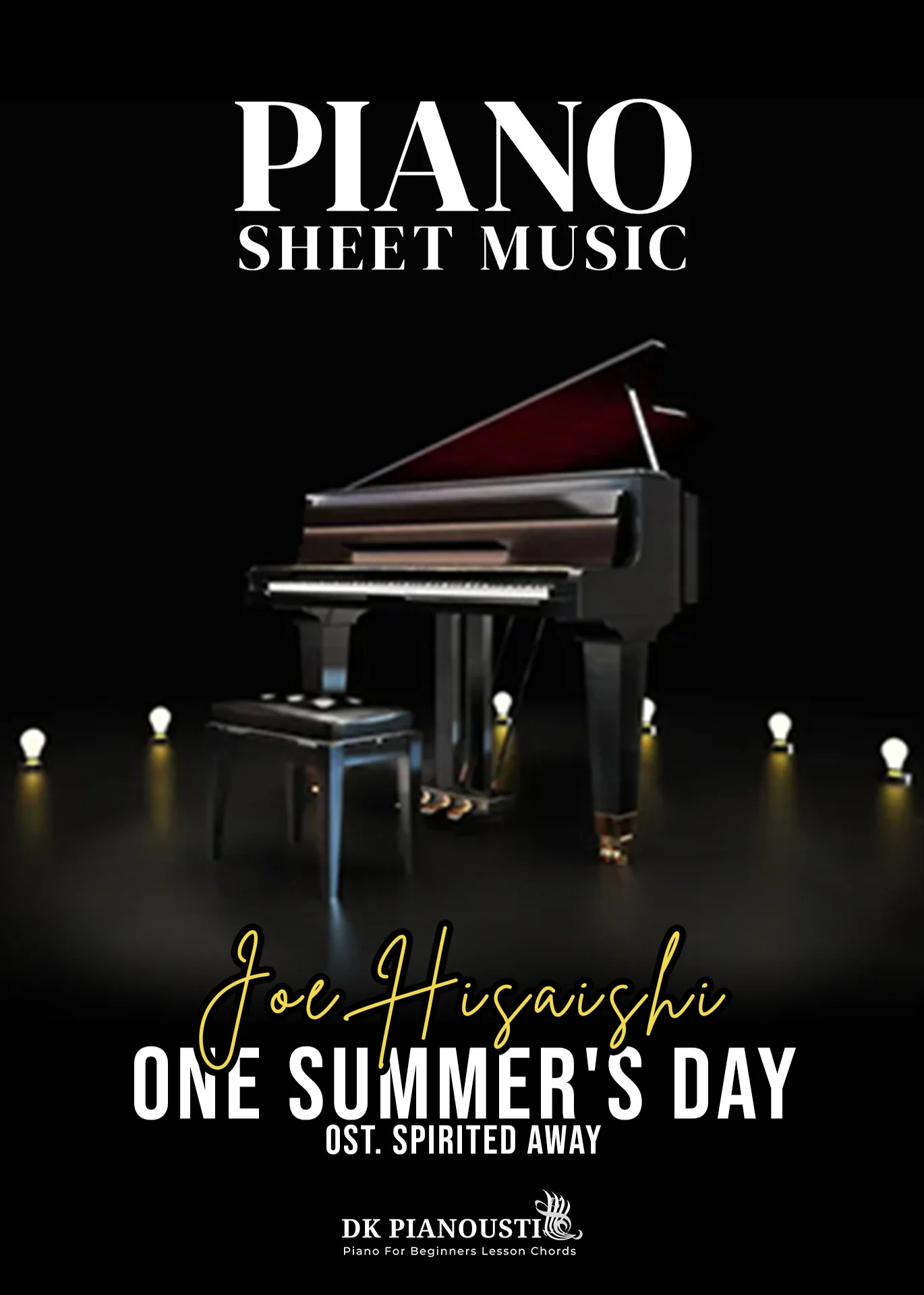 One Summer's Day (Spirited Away) - Joe Hisaishi (Solo Piano Version) by DK Pianoustic
