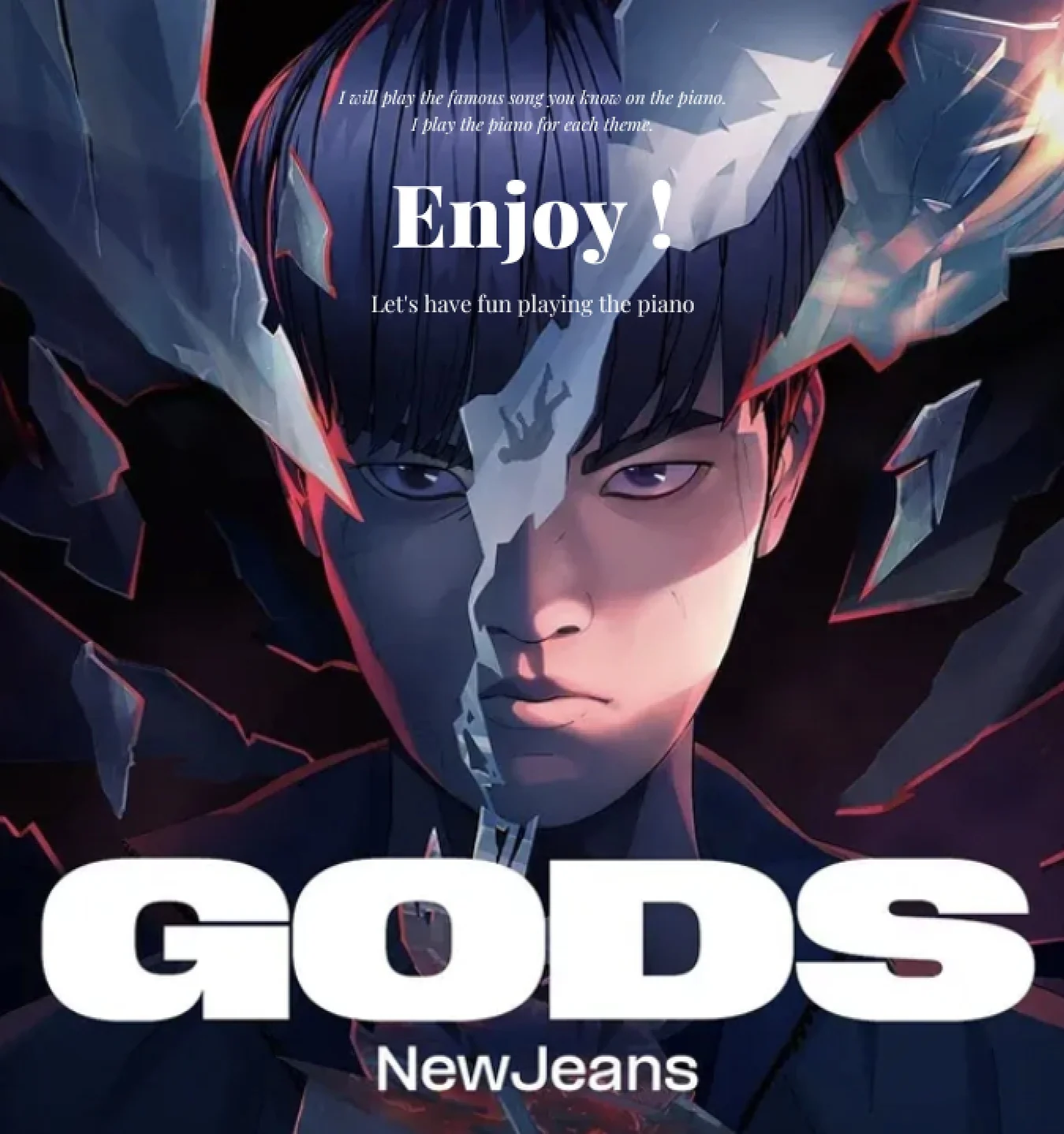 GODS 2023 리그 오브 레전드 월드 챔피언십 - NewJeans 뉴진스 (Piano Cover) by @_enjoypiano