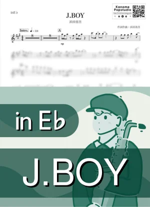 J.BOY ( inE♭) - Shogo Hamada by Kaname@Popstudio