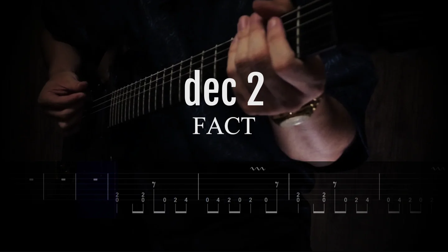 dec 2 - FACT by 13monsters guitar