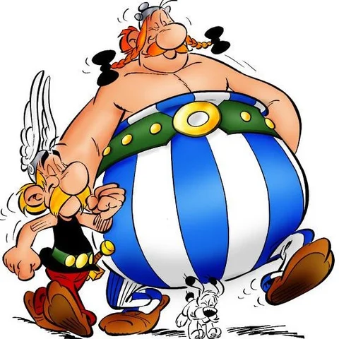 Asterix versus Caesar