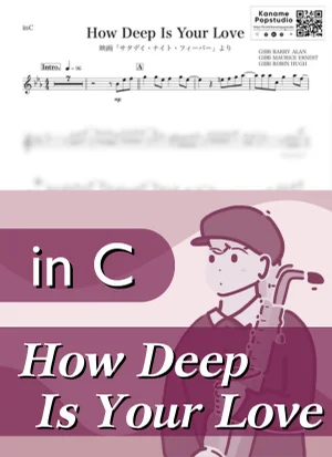 How Deep Is Your Love ( inC / Saturday Night Fever ) - Bee Gees by Kaname@Popstudio