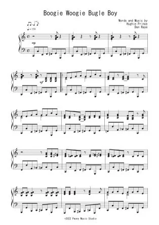 Boogie Woogie Bugle Boy - ベット・ミドラー by Peony
