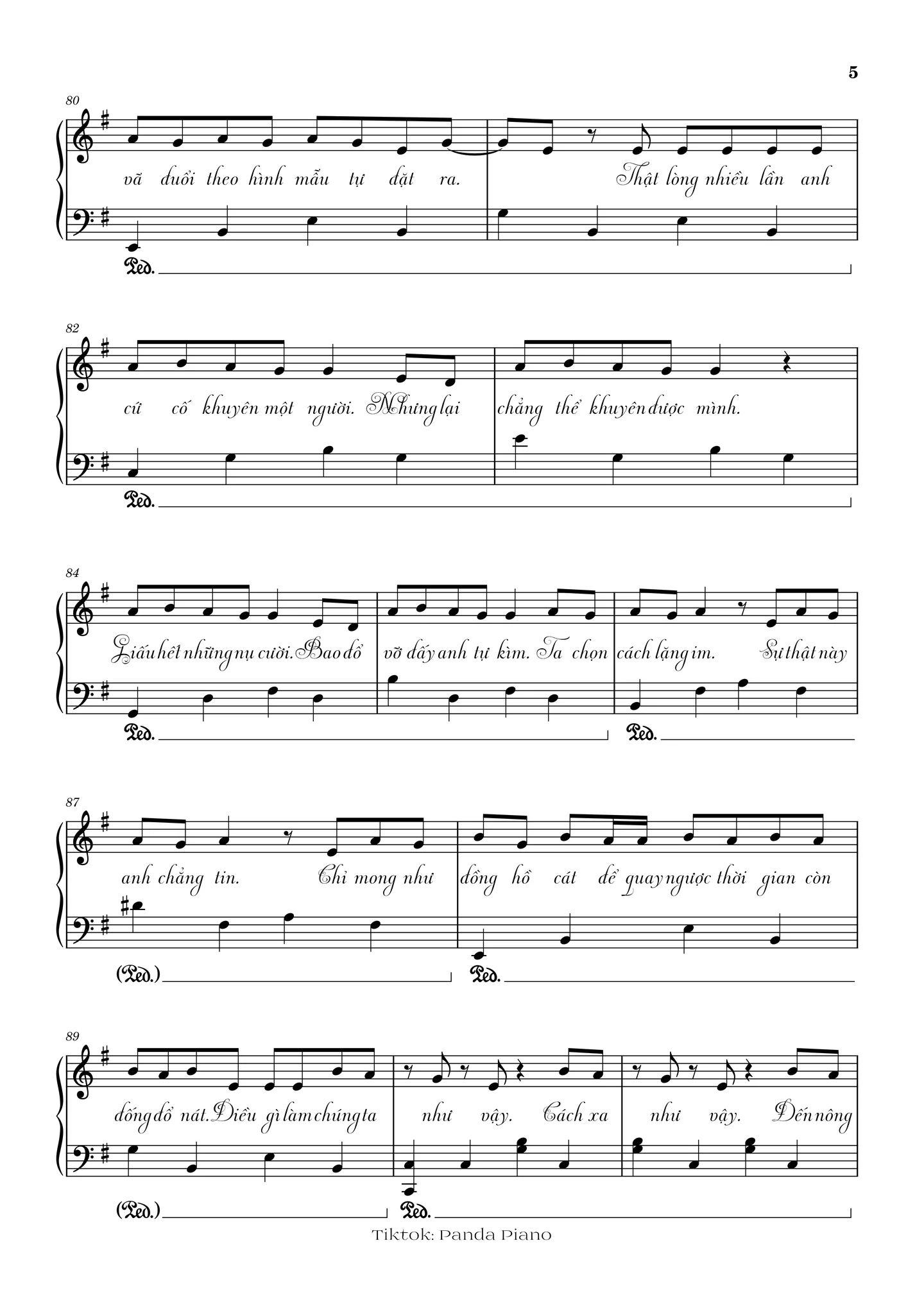 Anh biết rồi - RHYDER by Panda Piano - Page 5