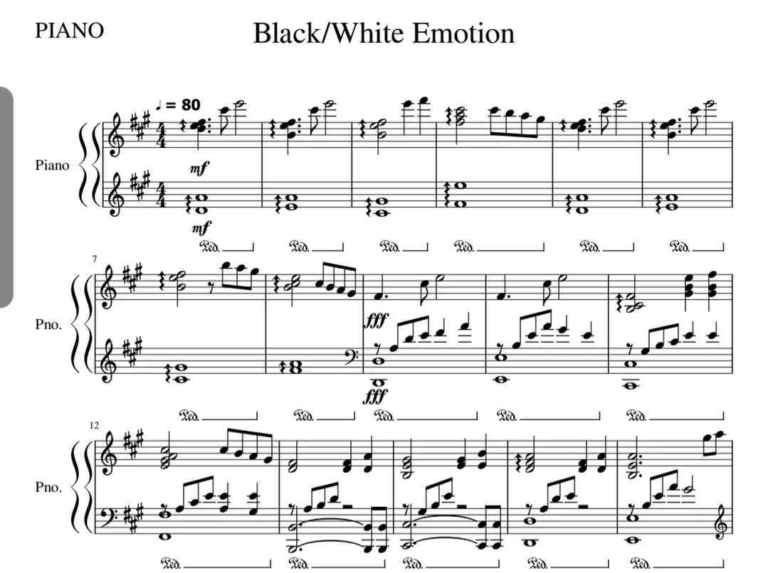 Pokémon Black and White Emotions - Junichi Masuda (Piano) by Jonathan Gonzalez