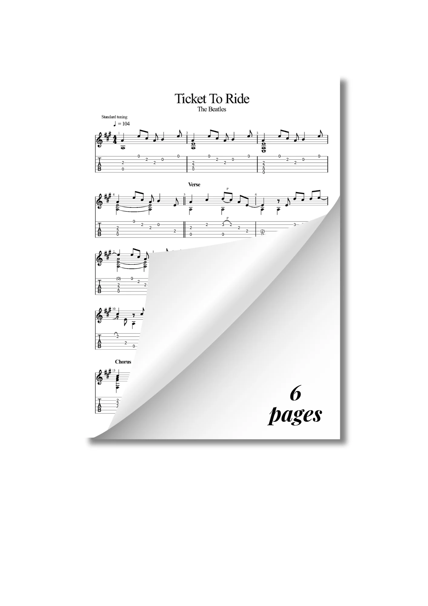 Ticket To Ride - The Beatles by The Beatles